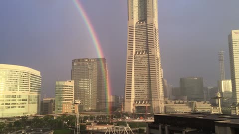 Double Rainbow in Yokohama | September 2022