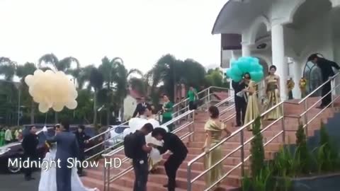 compilation of funny videos at the wedding