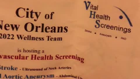 Vaccine AND Cardiovascular Screening Clinics All in One!