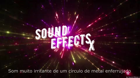 Som muito irritante de um círculo de metal enferrujado [Sound Effects X]