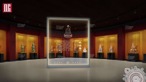 Buddhist Art Museum Showcase Customized Solution