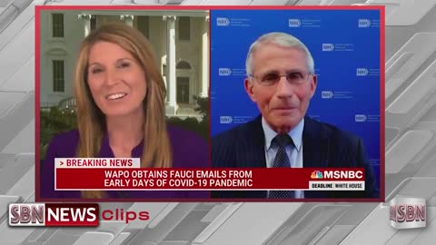 Fauci Gets Gobbled Up By Nicole Wallace on MSNBC - 1821