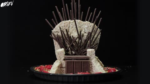 Dessert of Thrones: The Chocolate Throne of Westeros