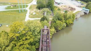 Abandoned Central Tennessee Railway in Ashland City, Tn, April 30, 2019