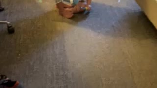 Easton’s First Steps