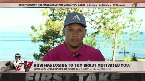 Patrick Mahomes isn't ready for the MJ vs. LeBron comparisons with Tom Brady just yet