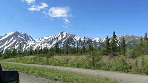 Driving From Fairbanks To Anchorage, Alaska, June 2022