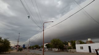 Unique Storm Cloud Coming In