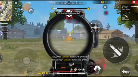 Extreme level shot on free fire max...in world 🌎🌍
