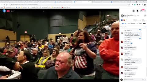 BREAKING: Windham Residents STAND WITH BACKS TURNED to Board - SCREAM AND CHANT "RESIGN!" (VIDEO)