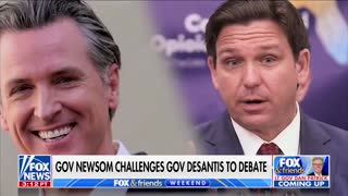 Governors Ron DeSantis & Gavin Newsom Trade Verbal Blows