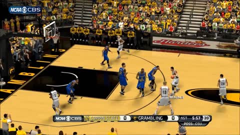 NBA 2k14 HBCU Basketball Mod Coppin State vs Grambling
