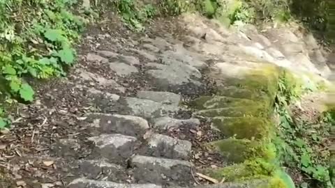 Inca trail. Ancient road to heaven.