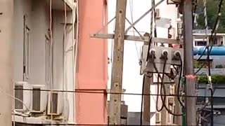 Utility Worker Electrocuted