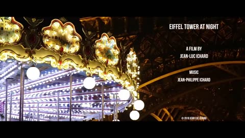 "Mesmerizing Eiffel Tower at Night: A Spectacular Video Experience"
