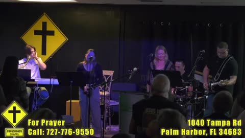 Praise & Worship Music at Crossroads Chapel Palm Harbor on Sunday 4/14/2024
