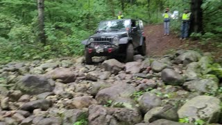 Jeep JK Rock Crawl At Camp Sinawa