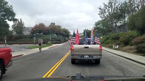 Trump car parade 2020