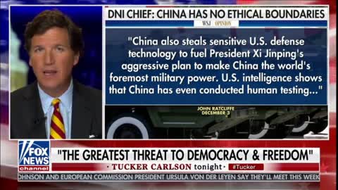 Tucker Carlson China Segment 12.7.2020