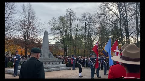 Remembrance Day 2023 Pitt Meadows BC Canada