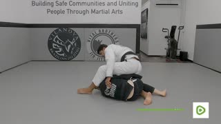 Deep Half Guard Pass to Side Control