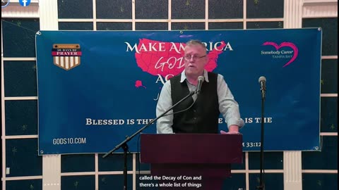 Pastor Jack speaking at 50 days of prayer for America TAMPA