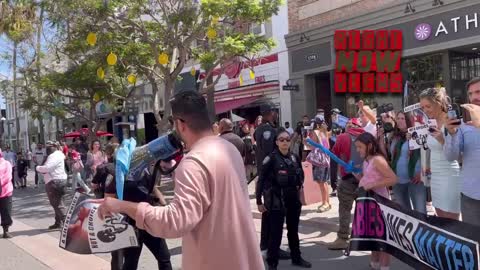 Babies Lives Matter rally Santa Monica. Pt. 2