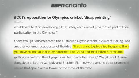 The politics of cricket world cup