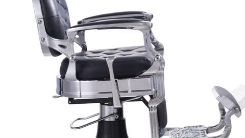 HD Barber Chair Men's Grooming Barbershop Hydraulic Chair