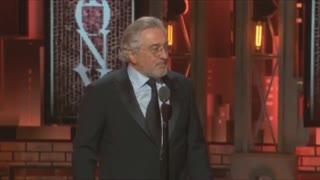 Robert De Niro yells 'f-ck Trump' during 2018 Tony Award speech