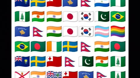 What is your country flag comment down