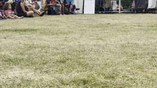 children with Colourful clothes dancing