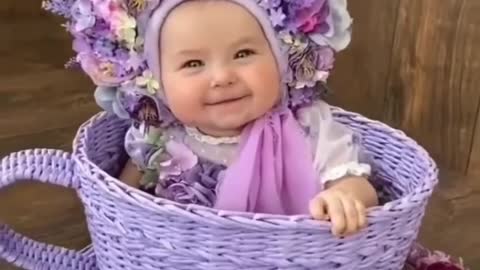 Cute baby smile 😊😍