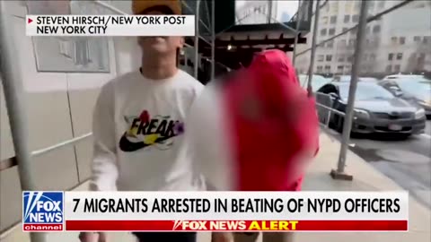 Seven Illegal Migrants Get Arrested For Attacking Two New York Police Officers