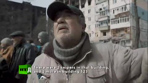 RT:s dokumentärfilm "I'm Alive" beskriver hur Ukrainas militär bombar civila