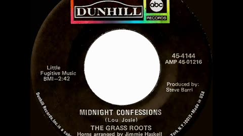 THE GRASS ROOTS--MIDNIGHT CONFESSIONS
