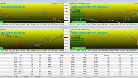 FOREX ROBOT HIGH VOLUME INVESTOR - FOREX HIGH FREQUENCY SCALPING STRATEGY ON THE AUTOPILOT