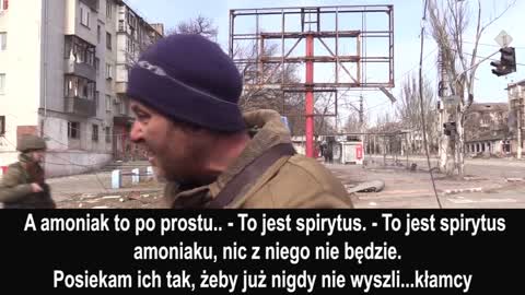 Niezależny dziennikarz pyta mieszkańców Mariupola o rosyjskie ataki na tereny cywilne