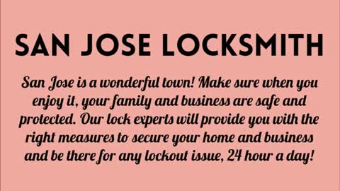 San Jose Locksmith
