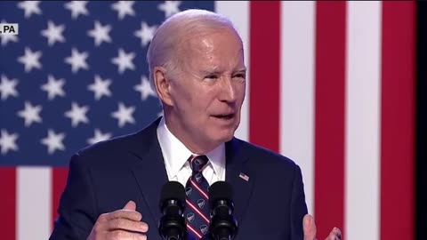 Biden: "I promise you, I will not let Donald Trump and the MAGA Republicans to force us to walk away now"