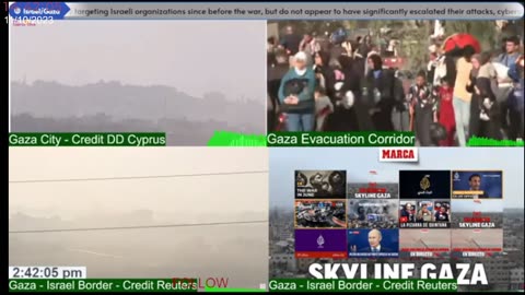 Gaza News, Live Webcam Gaza 11/10/23 to 11/11/23