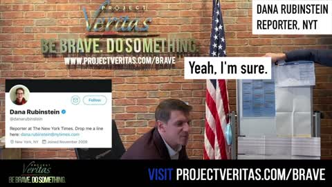 James O'Keefe Tries To Recruit NY Times' Dana Rubinstein To Project Veritas .. Listen :