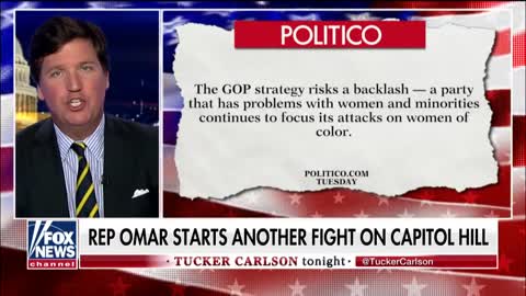 Tucker explains why you are not allowed to criticize Rep. Omar