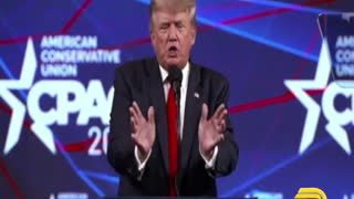 Trump Attacks On Hillary Clinton At CPAC 2021