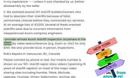 Avoiding J3 U1 P1 F1 F7 Acorn Stairlifts error codes errorcode