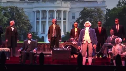 Joe Biden's Character at the Hall of Presidents is SPOT ON!!!😂😂😂