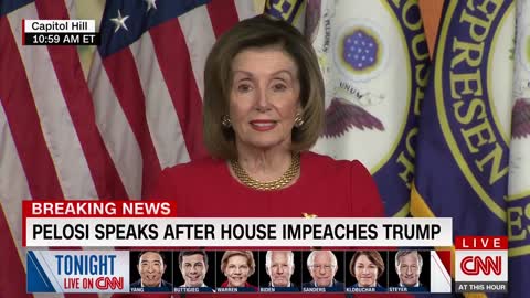 Pelosi Says She Has A “Spring In My Step” After Impeachment Vote