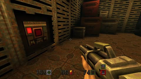 Quake 2 (2023 Remaster) 100% Playthrough, Unit 2, level 2