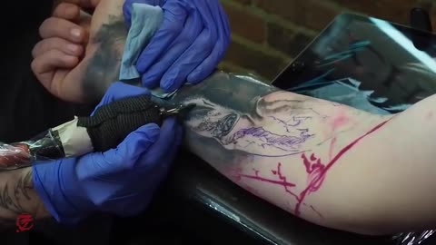 TIMELAPSE OF TATTO