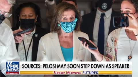 Maria Bartiromo is reporting that Nancy Pelosi may step down soon.